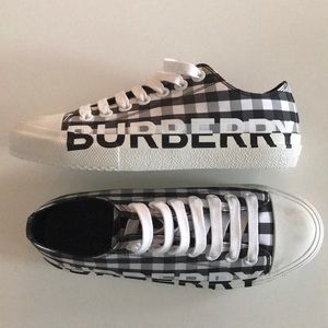 Plaid Burberry Sneakers